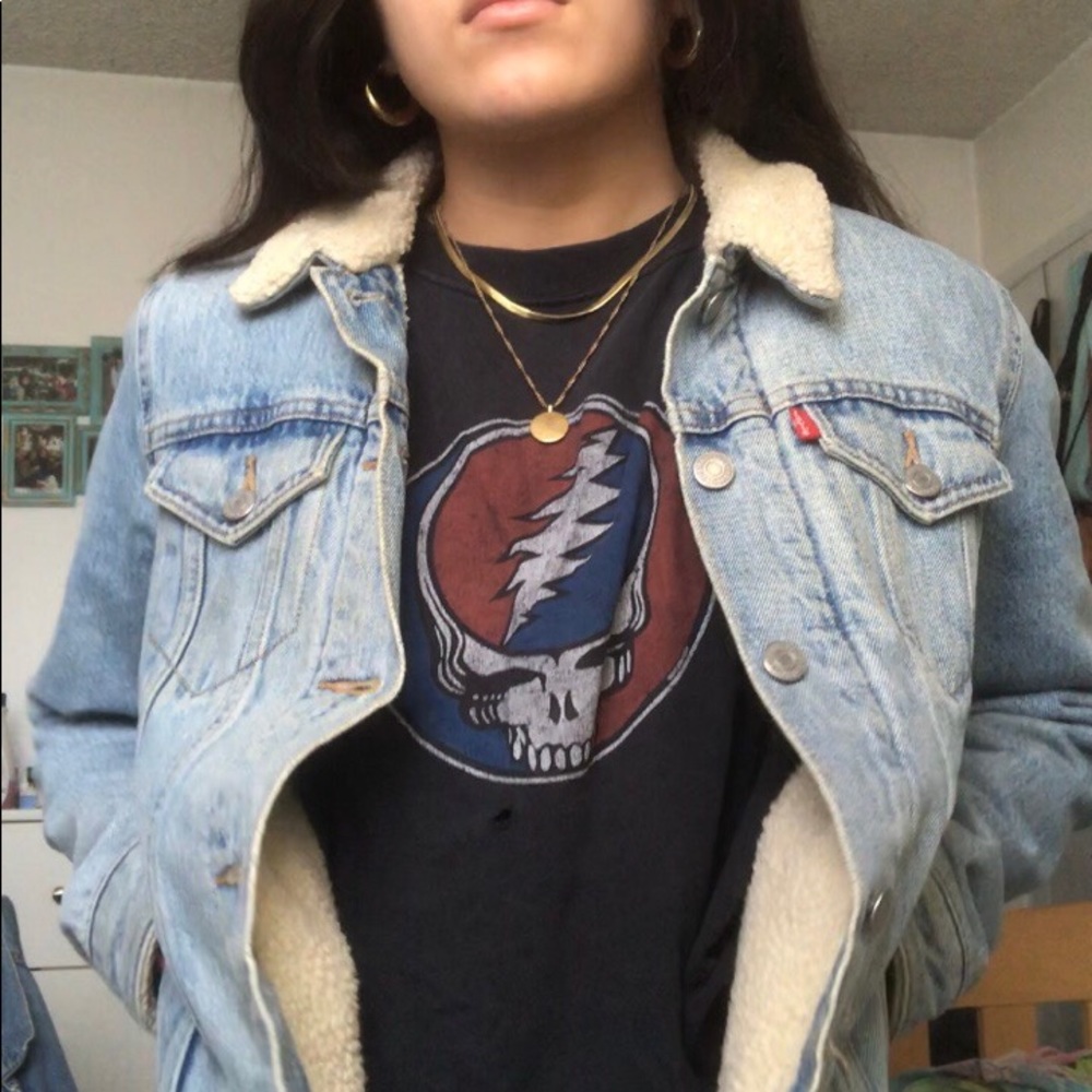 Levi Sherpa Jean Jacket